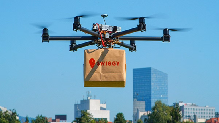 swiggy to use drones for fast food delivery